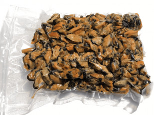 Осьминог (пяточки х/к из щупалец кальмара): Мидии вяленые