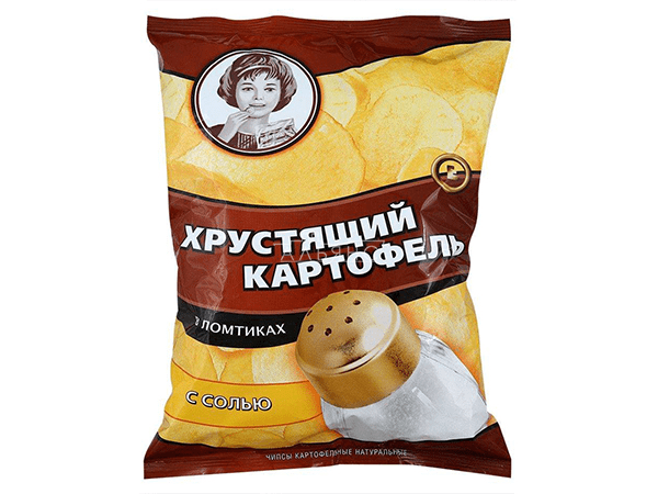 Картофельные чипсы "Девочка" 160 гр. в Тучково
