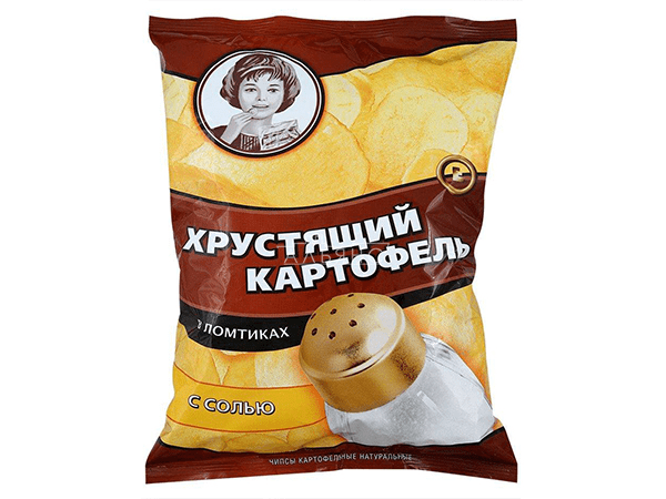 Картофельные чипсы "Девочка" 40 гр. в Тучково