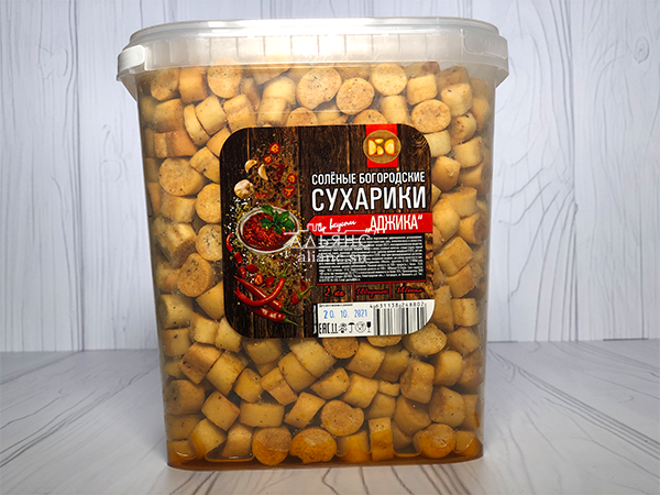 Сухарики с аджикой в Тучково