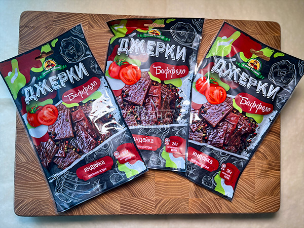 Джерки из индейки "Баффало" 45 гр. в Тучково