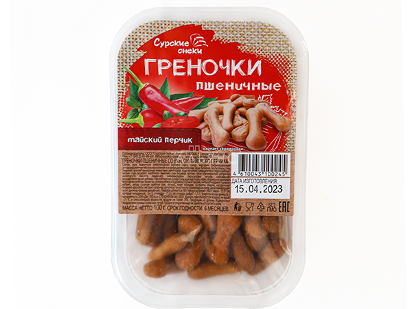 Сурские гренки Тайский перчик (100 гр) в Тучково