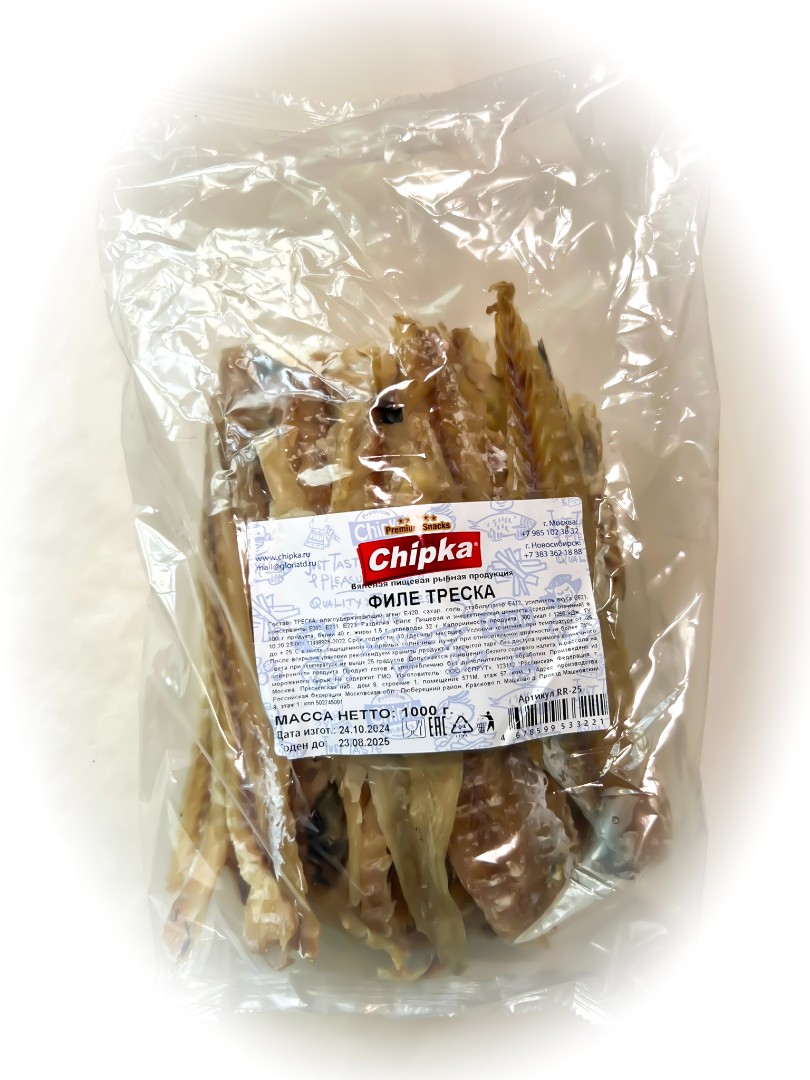 Треска филе (Chipka) 1кг в Тучково