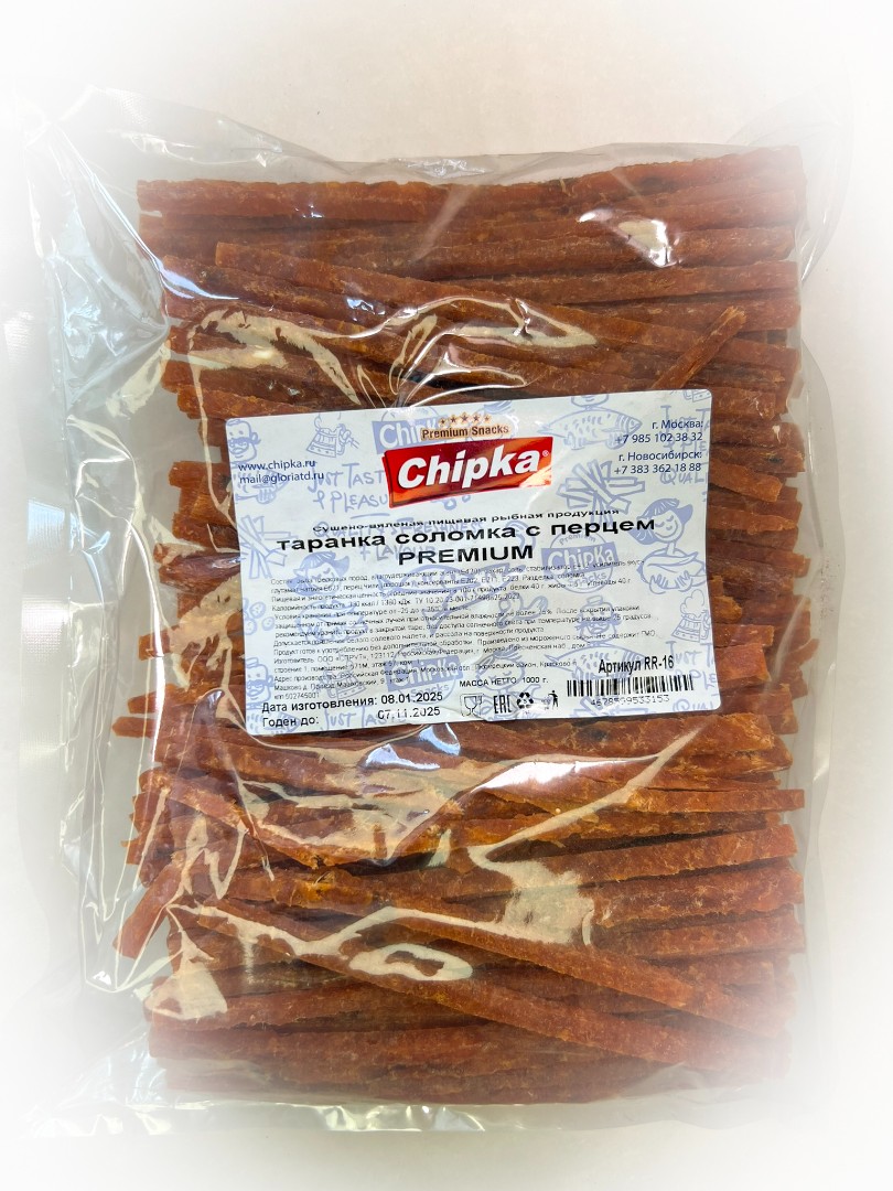 Таранка с перцем (соломка) (Chipka ПРЕМИУМ) в Тучково