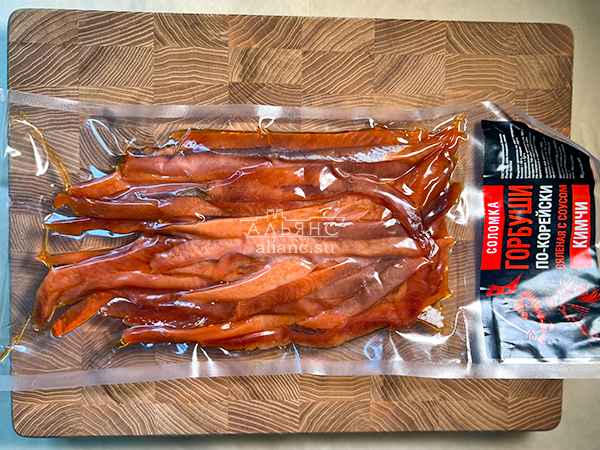 Горбуша соломка по-корейски в Тучково