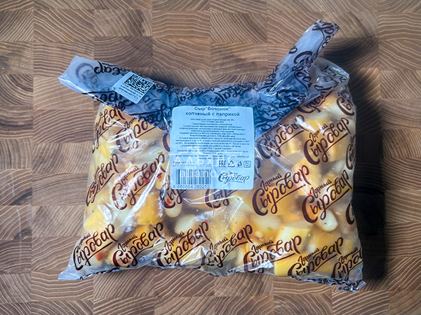 Сыр 1 кг ГОРНЫЙ СЫРОВАР (Бочонок копчёный с паприкой) в Тучково