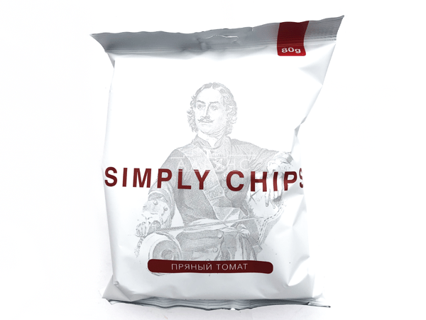 Картофельные чипсы "Simple chips" Пряный томат 80 гр. в Тучково